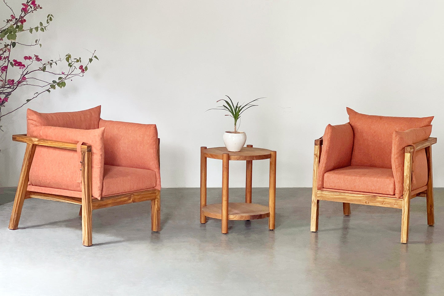 Cocoon Lounger - Uttarakhand Teak