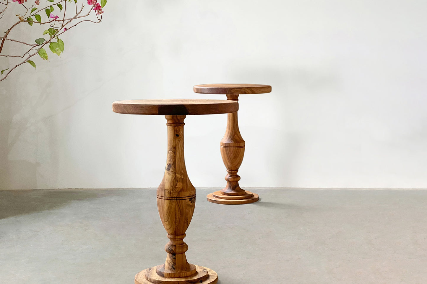 Nile Side Table - Uttarakhand Teak