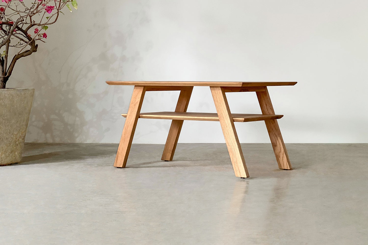 Torii Coffee Table - White Oak