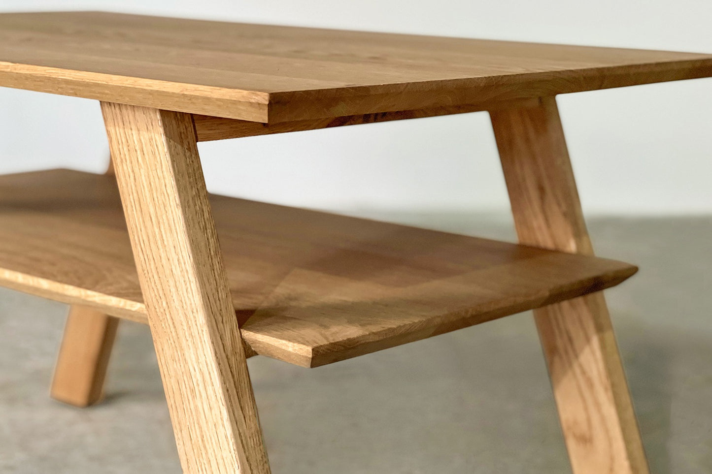 Torii Coffee Table - White Oak