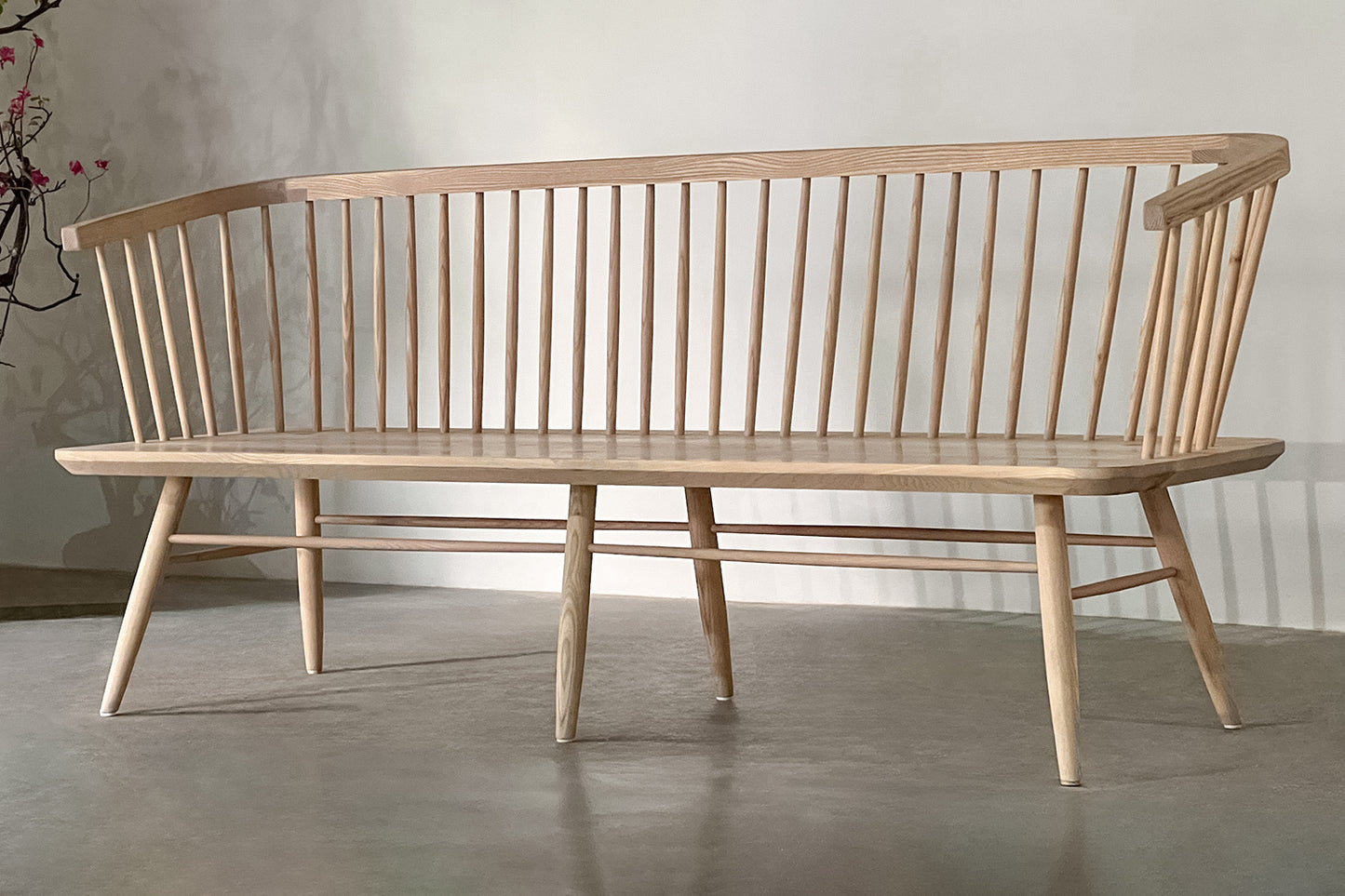 Arco Bench - White Ash