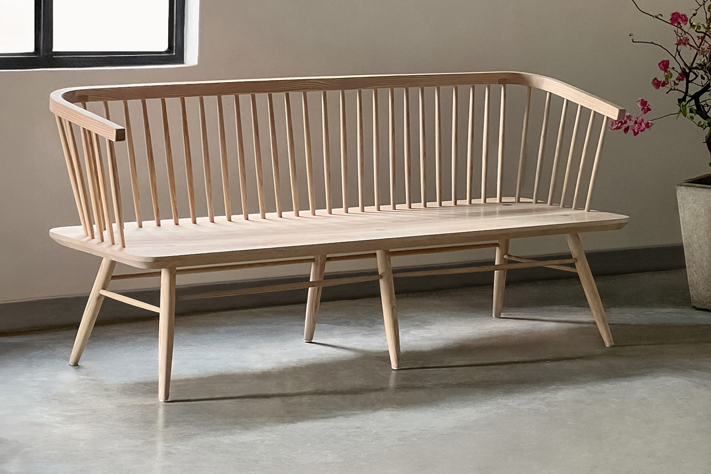 Arco Bench - White Ash