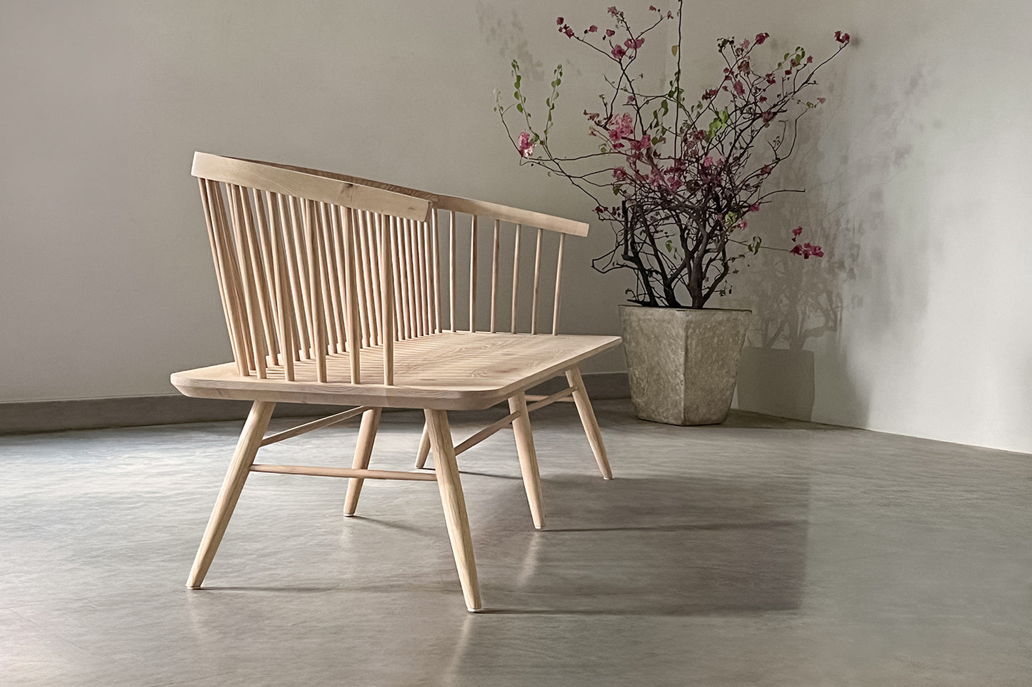 Arco Bench - White Ash