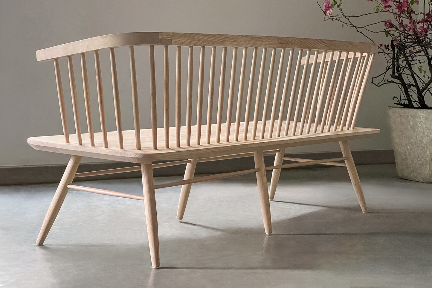 Arco Bench - White Ash