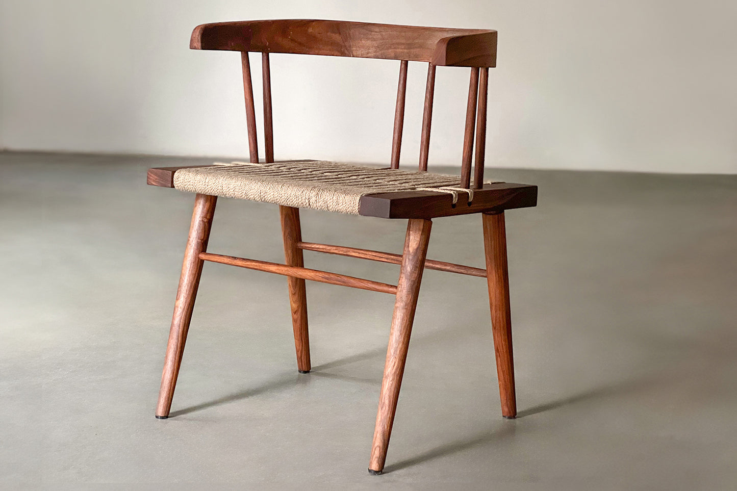 Bengal Jute Chair - Rosewood