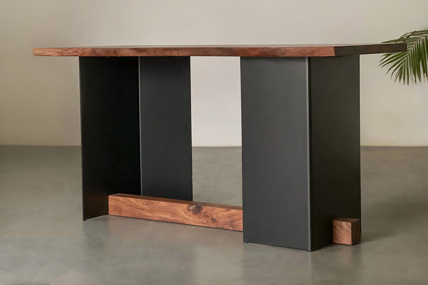 Plinth Dining Table - Rosewood