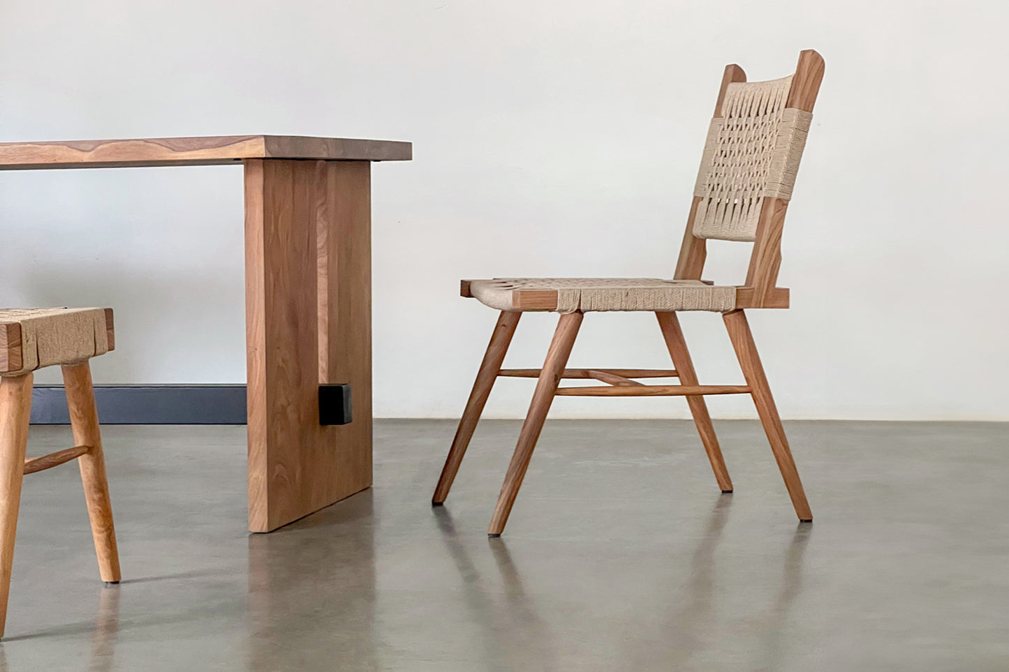Monolith Dining Table - Rosewood