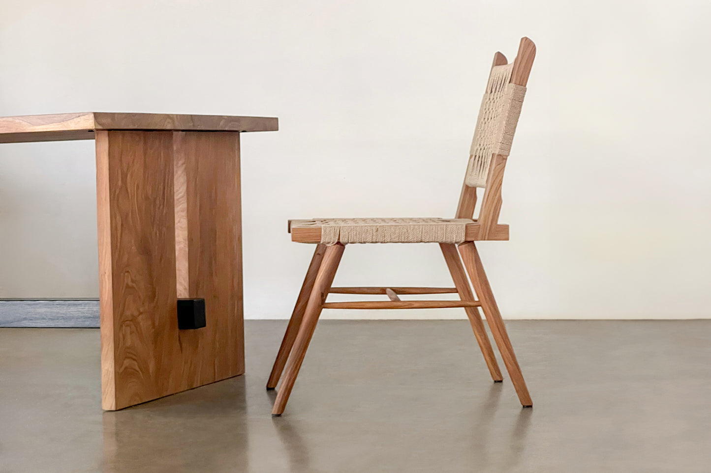 Monolith Dining Table - Rosewood