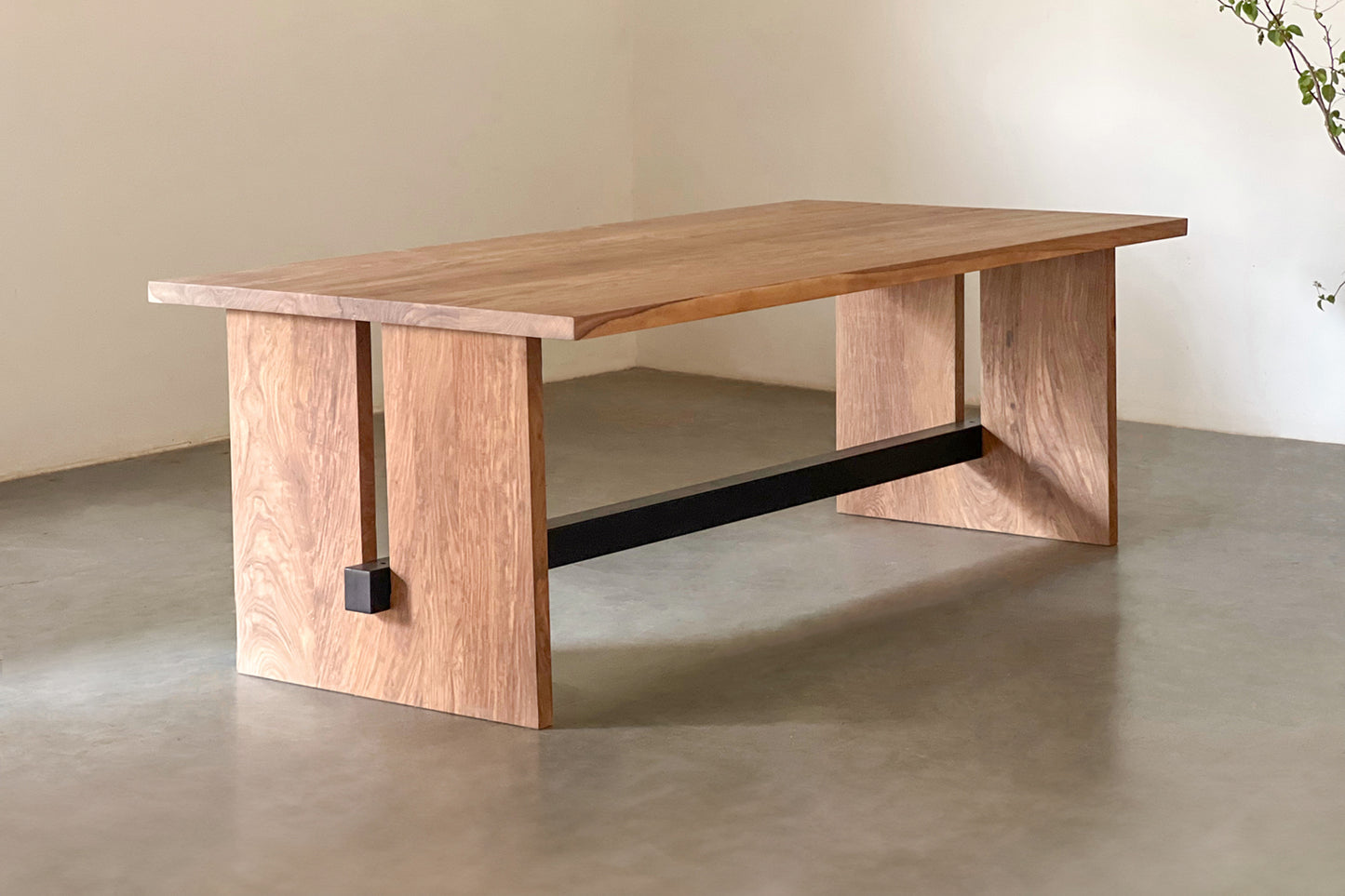 Monolith Dining Table - Rosewood