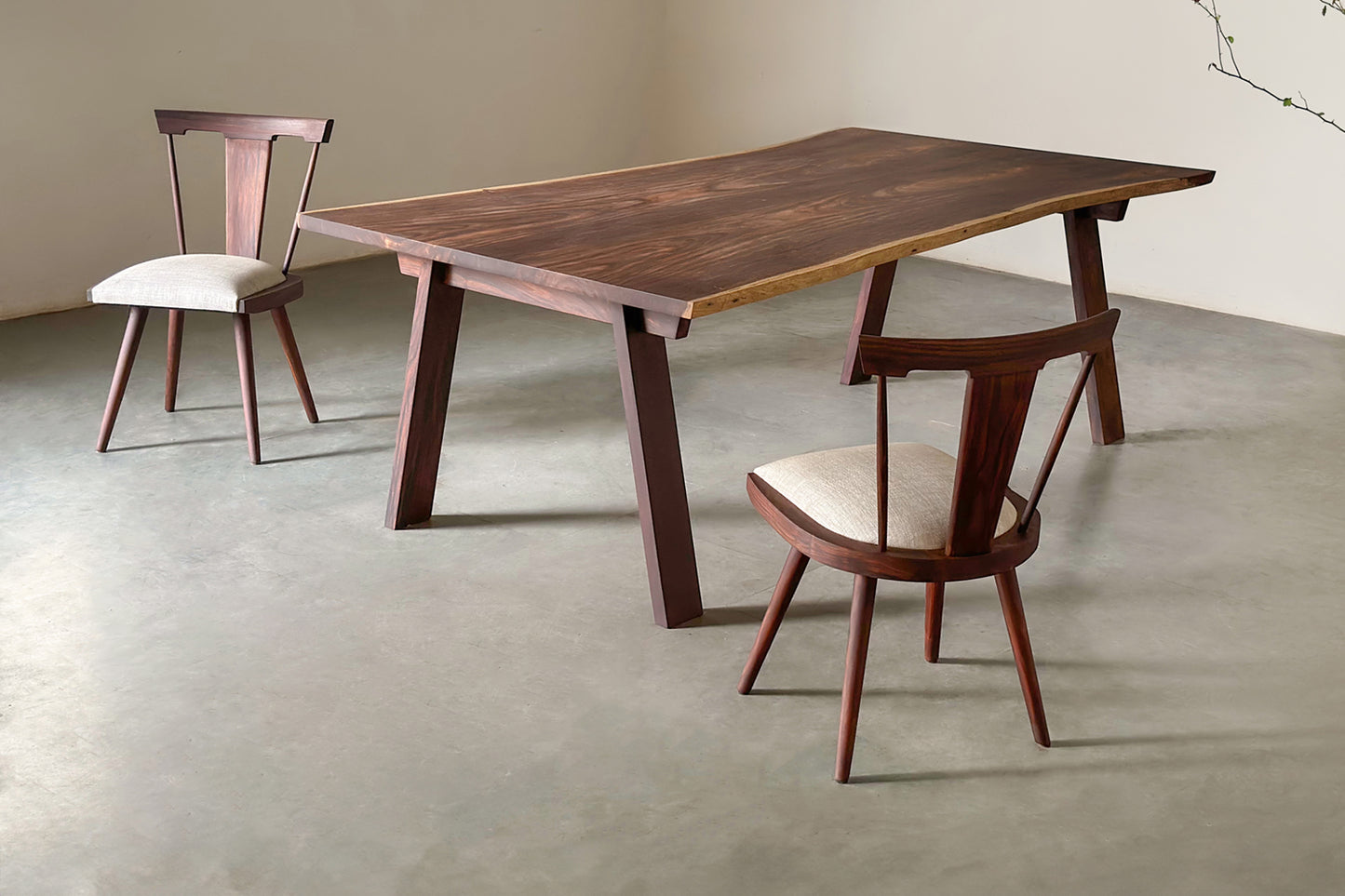 Vortex Grande Dining Table - Rosewood