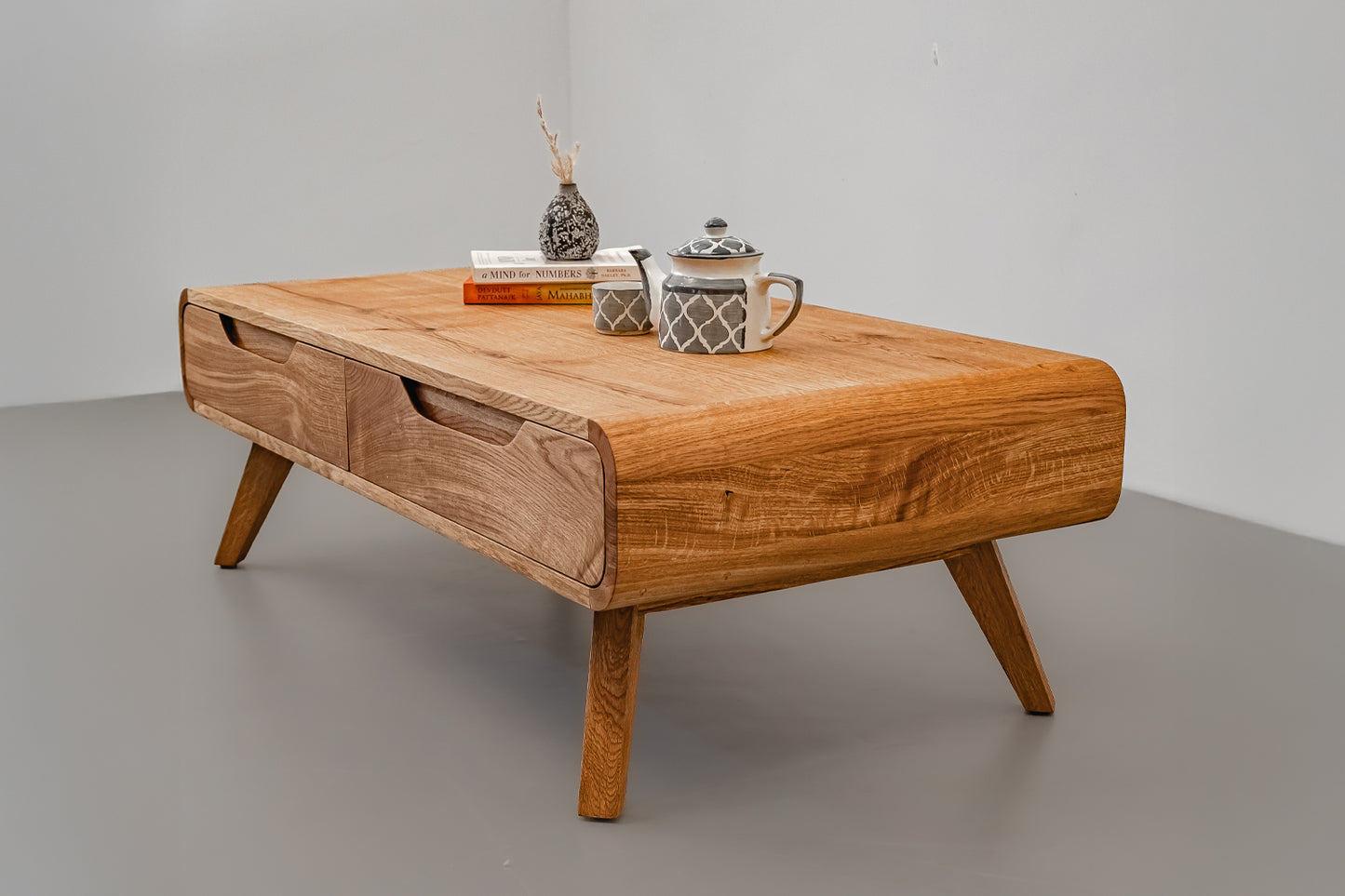 Nivāsa Coffee Table - White Oak