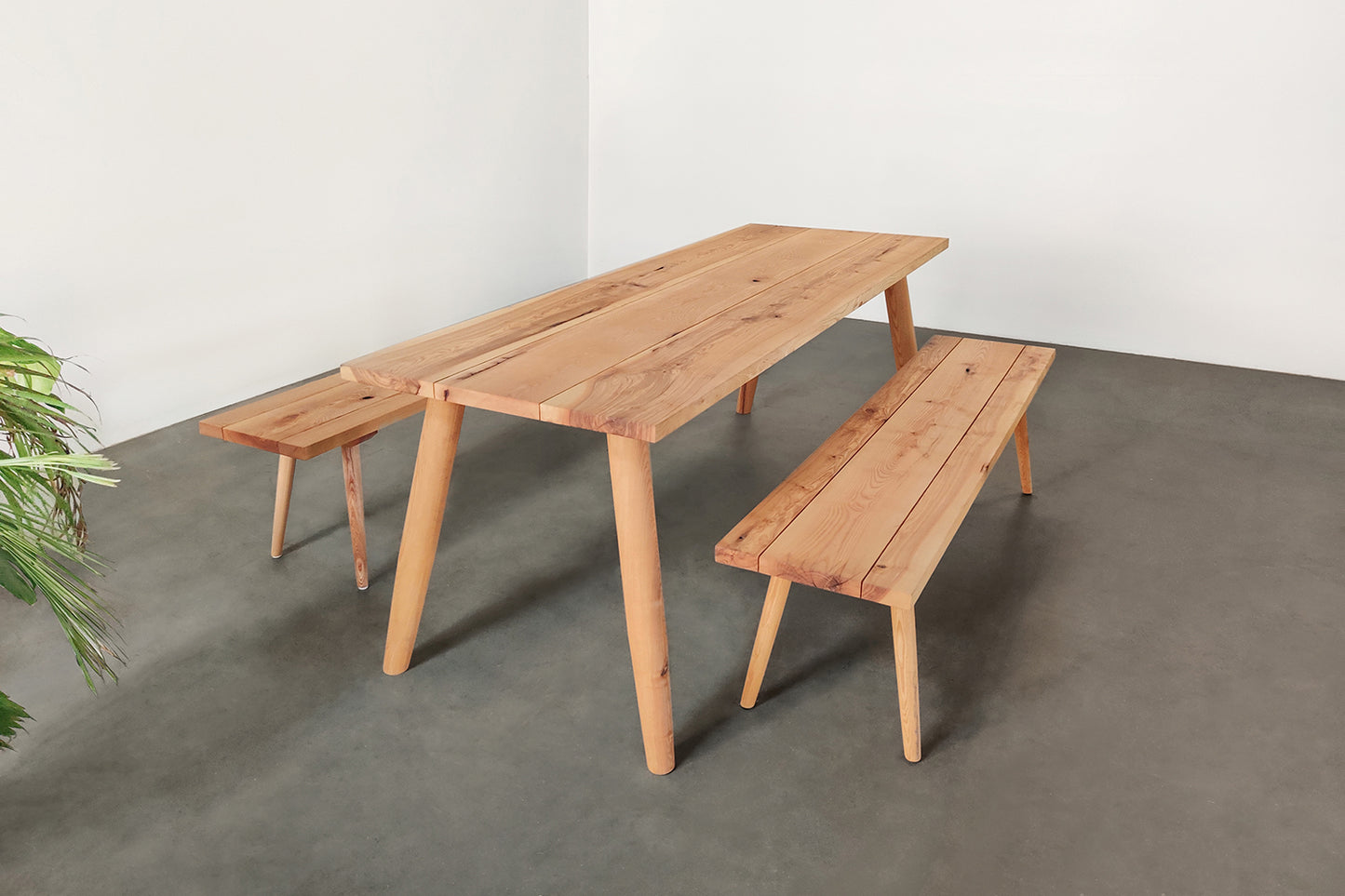 Mandrel Dining Table - White Ash