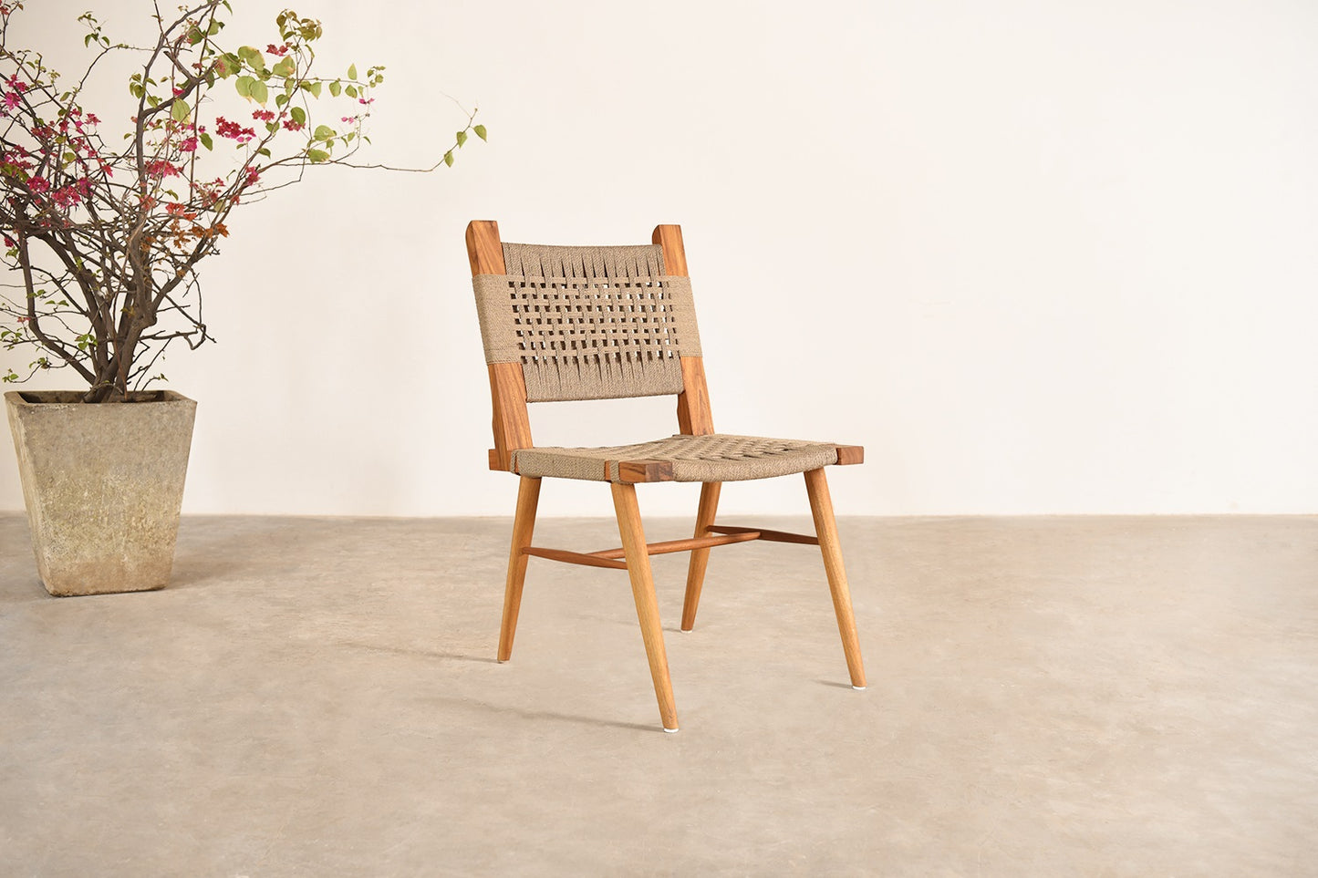 Classic Jute Chair - Teak