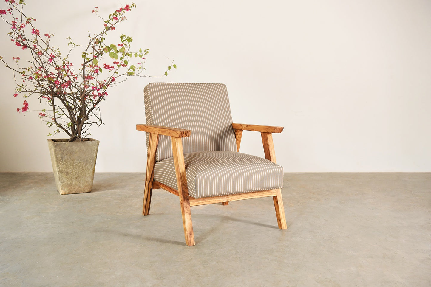 Asher Lounger - Uttarakhand Teak