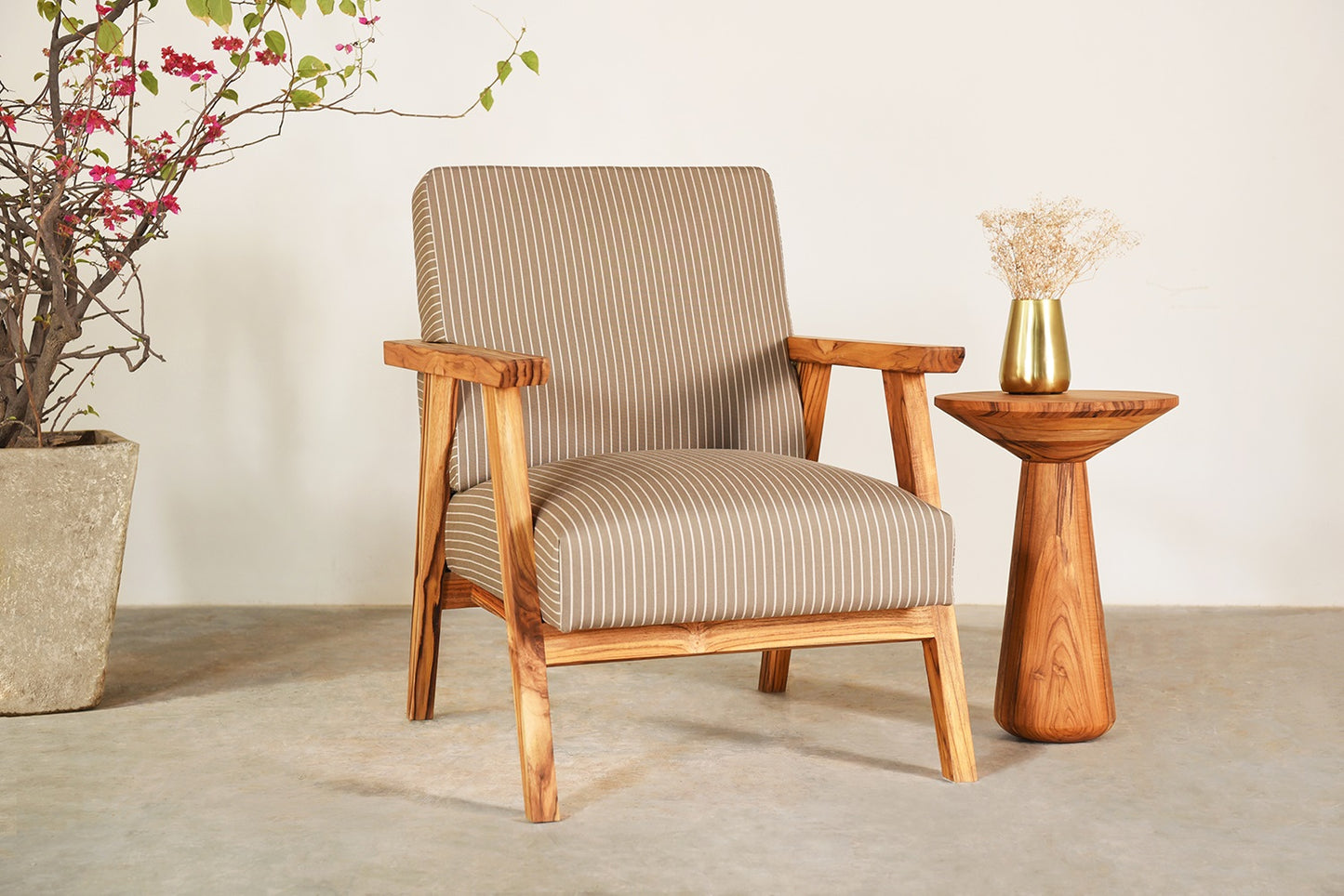 Asher Lounger - Uttarakhand Teak