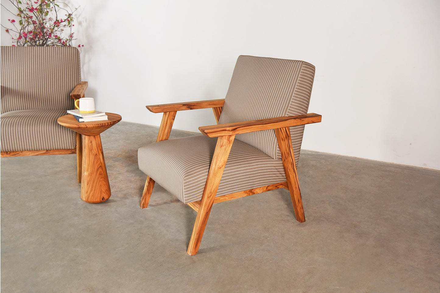 Asher Lounger - Uttarakhand Teak