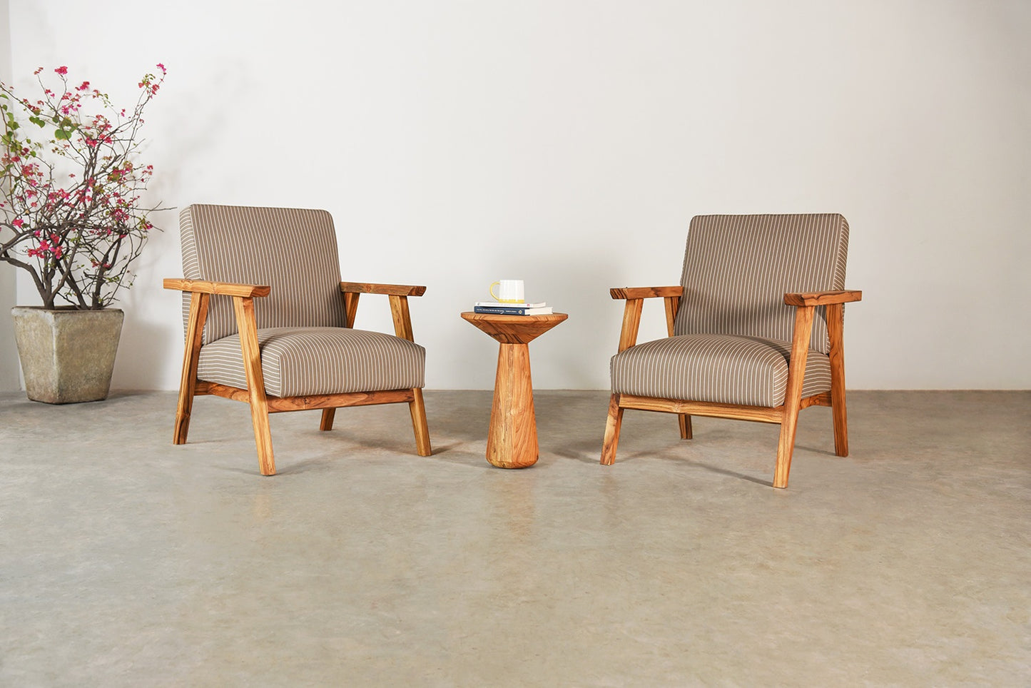Asher Lounger - Uttarakhand Teak