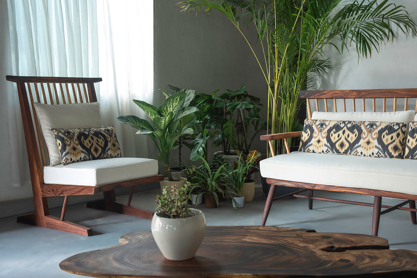 Anouk Lounger - Rosewood