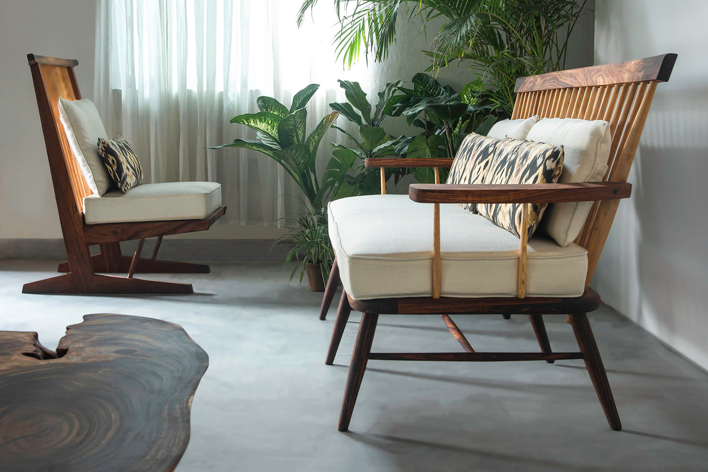 Anouk Lounger - Rosewood