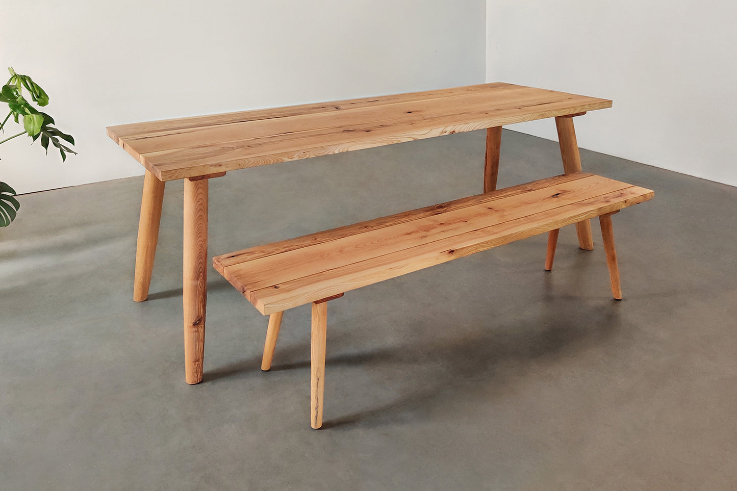 Mandrel Dining Table - White Ash