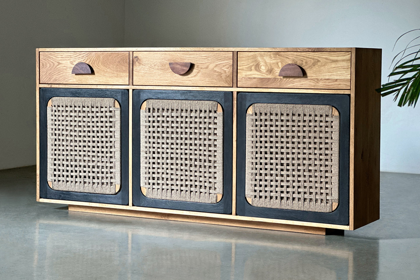 Hirobiro Console - White Oak