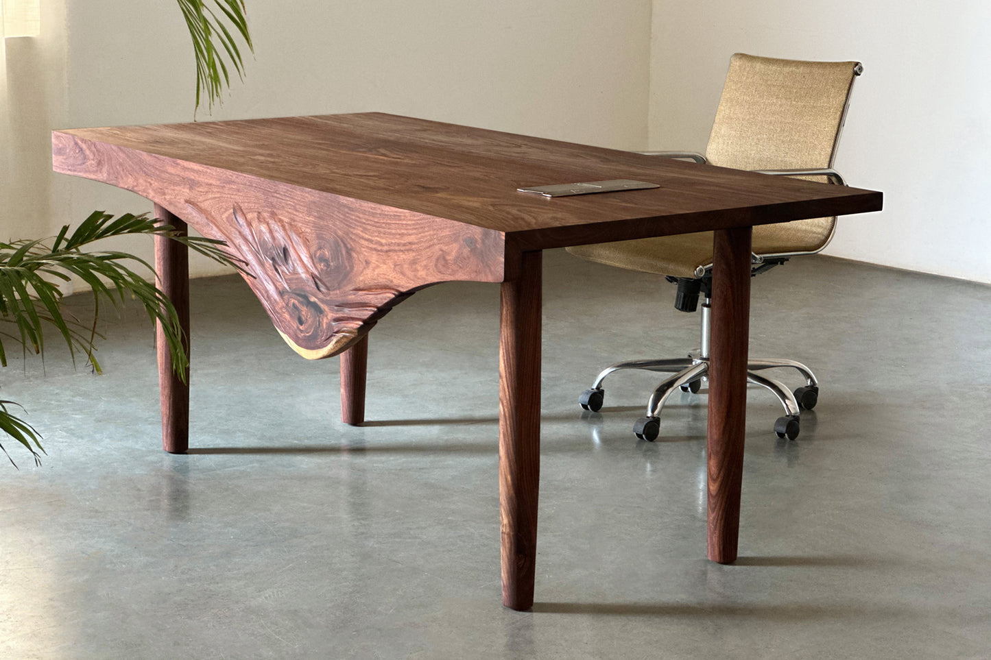 Swan Study Table - Rosewood