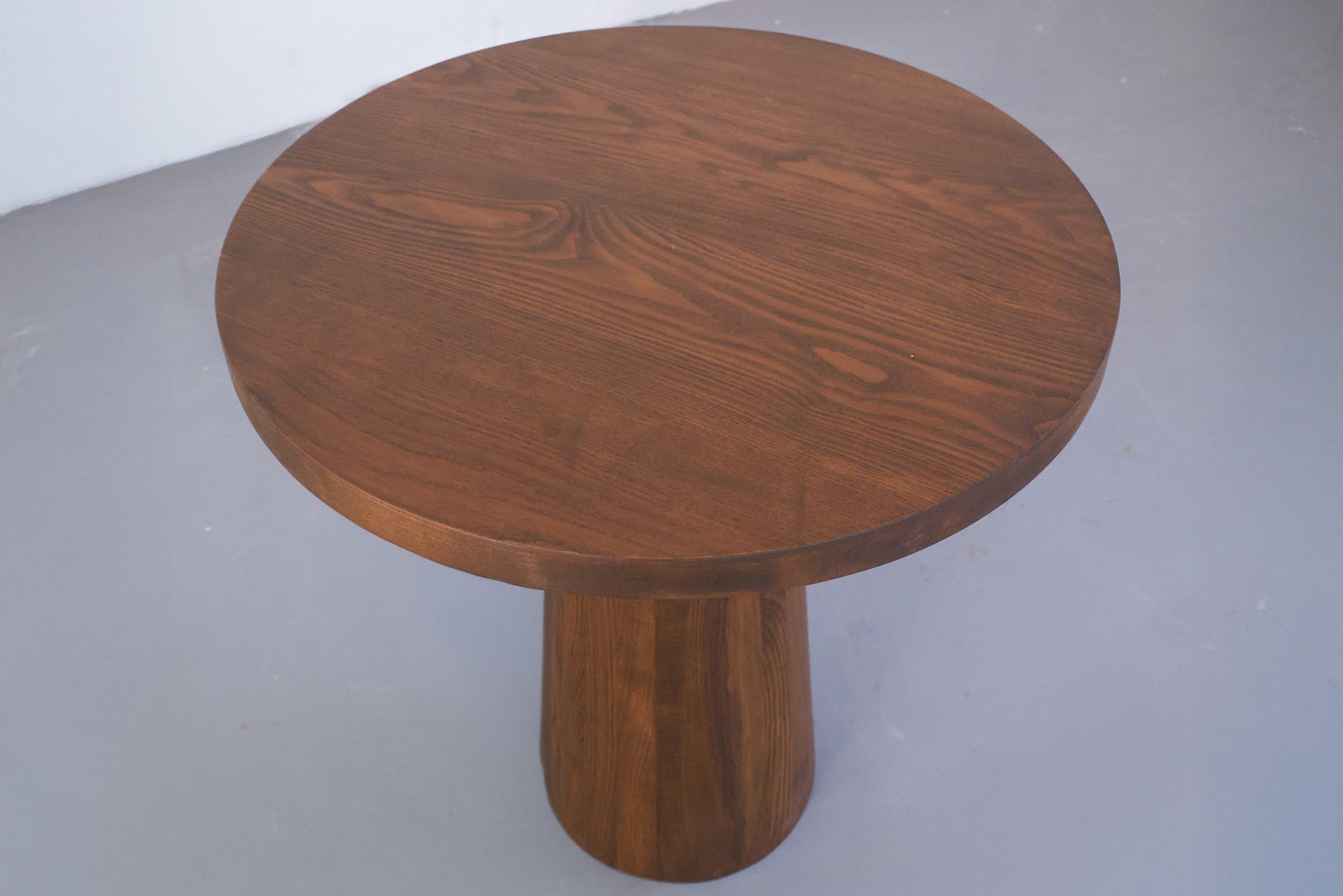 Mesa Dining Table - Ice Brown Stained White Ash