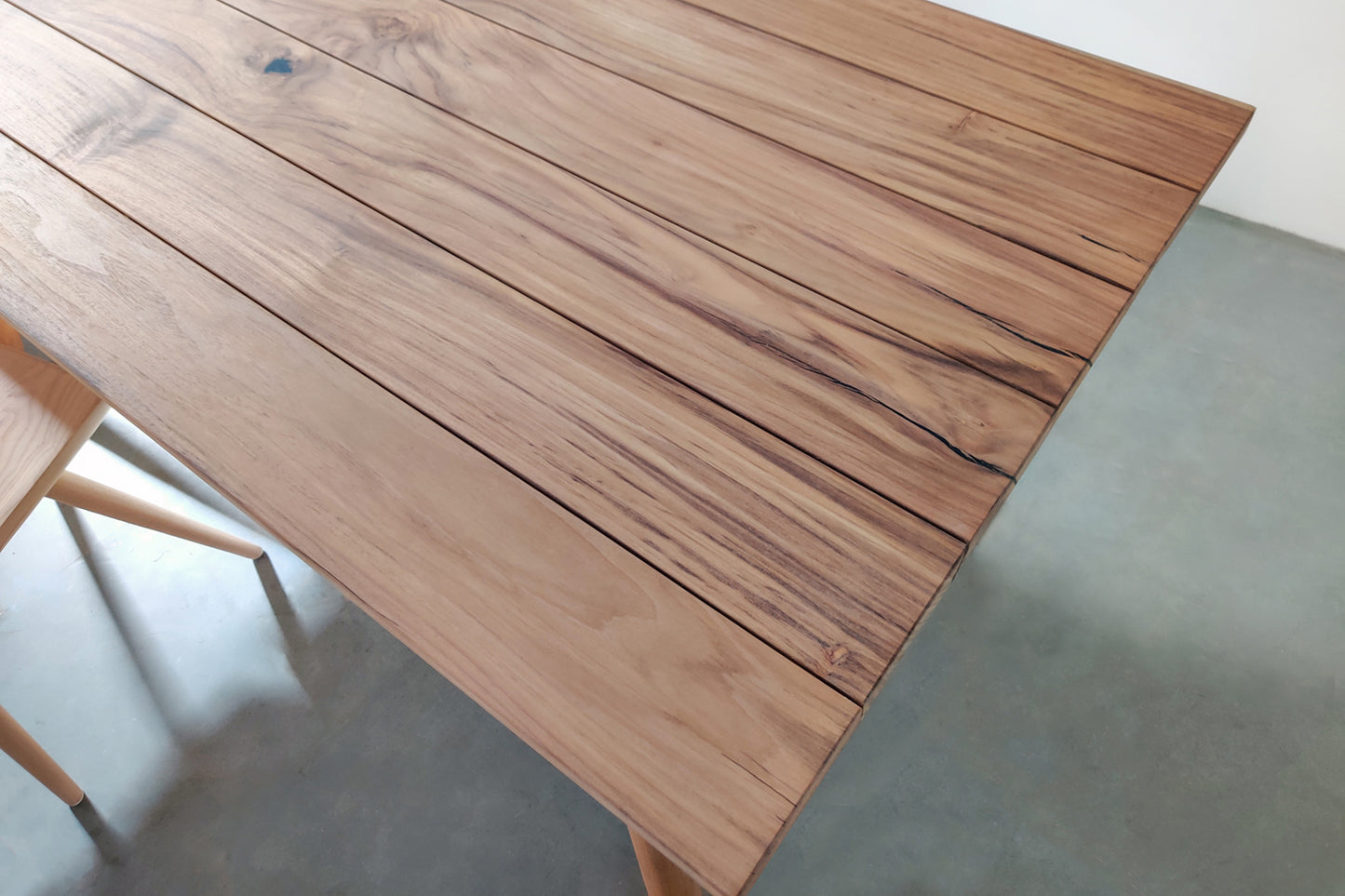 Mandrel Dining Table - Uttarakhand Teak
