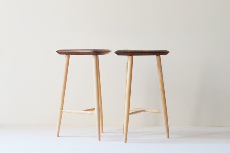 Trio Bar Stool - Rosewood