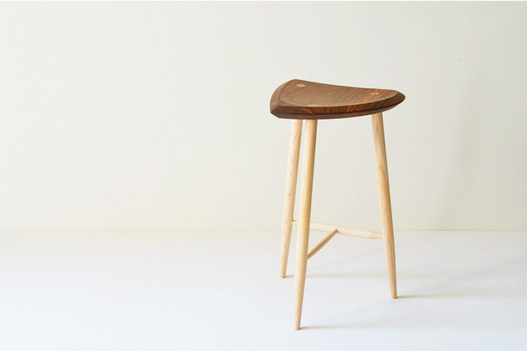 Trio Bar Stool - Rosewood