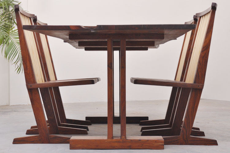 Dais Dining Table - Rosewood
