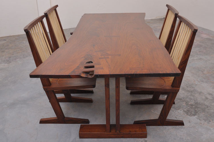 Dais Dining Table - Rosewood