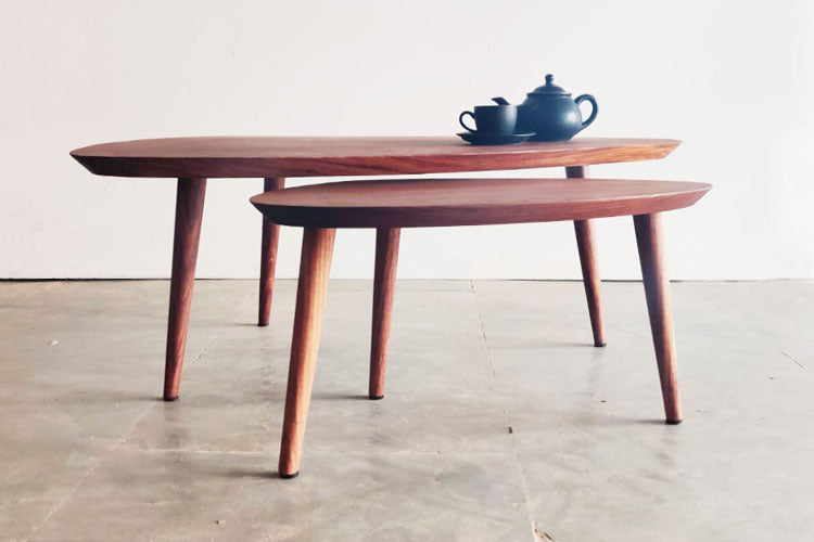 Nested Trio Coffee Table - Rosewood