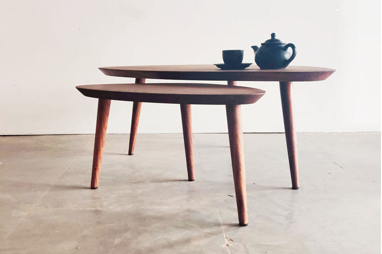 Nested Trio Coffee Table - Rosewood