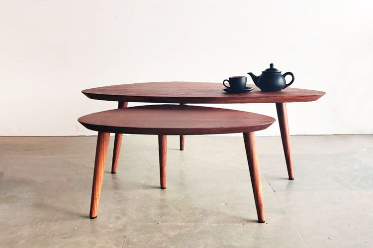 Nested Trio Coffee Table - Rosewood
