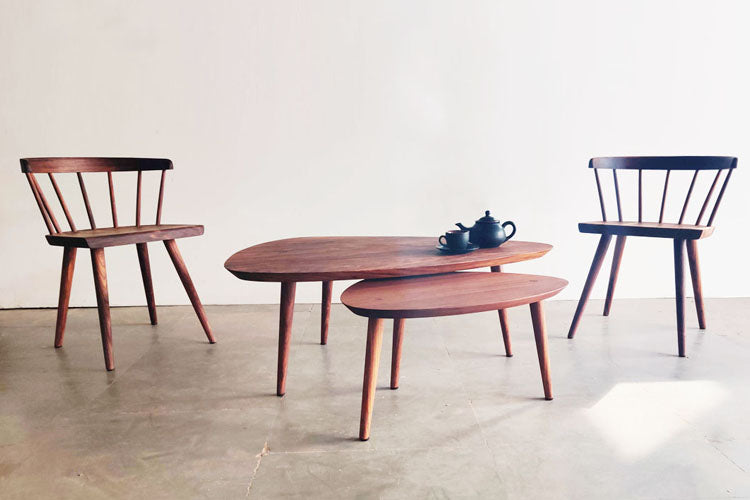 Nested Trio Coffee Table - Rosewood