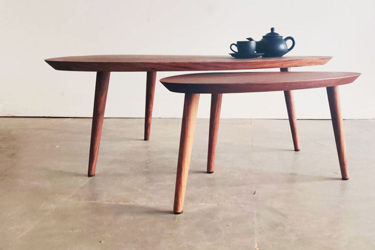 Nested Trio Coffee Table - Rosewood