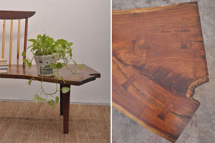 Natura Bench Grande - Rosewood