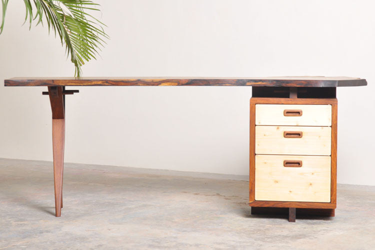 Koto Study Table - Rosewood