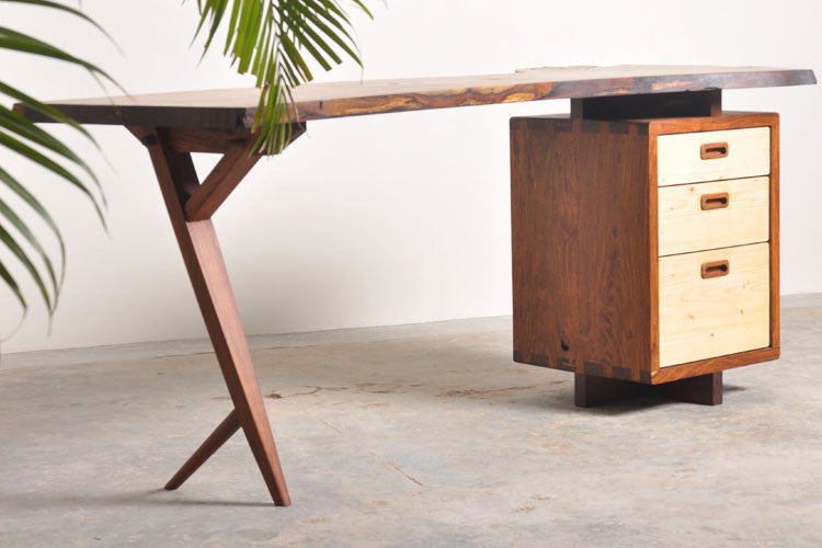 Koto Study Table - Rosewood