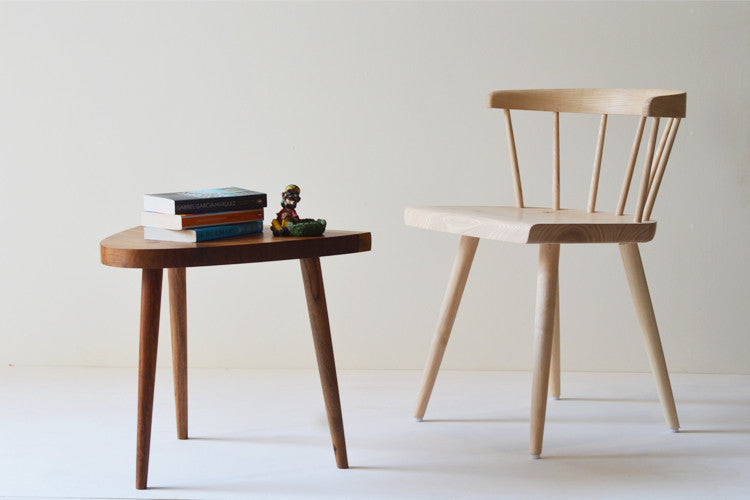 Windsor Low Back Chair - White Ash