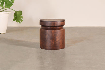 Rio Chama Side Table - Rosewood with Chocolate Oil