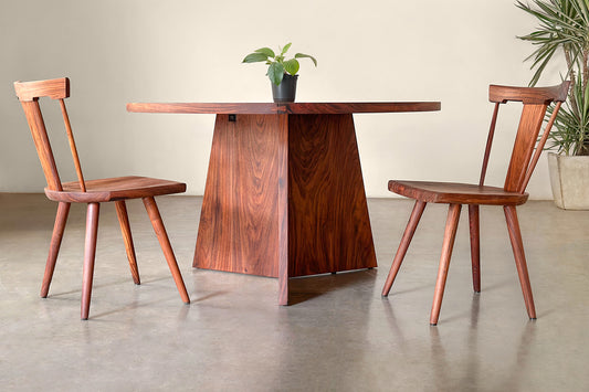 Trivit Triangle Dining Table - Rosewood