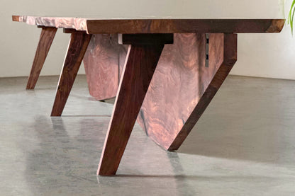 Trident Bench- Rosewood