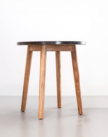 Mandrel Dining Table Concrete - White Oak