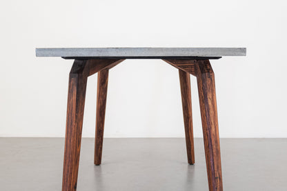 Mantis Dining Table  Concrete - Rosewood