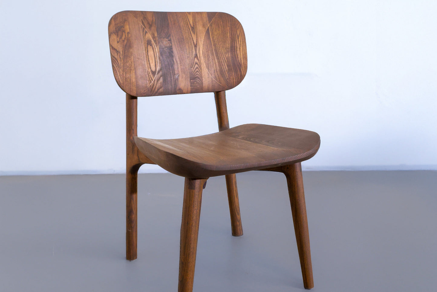 Cove Chair - Ice Brown Stained White Ash