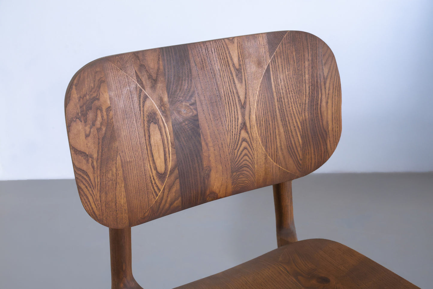 Cove Chair - Ice Brown Stained White Ash