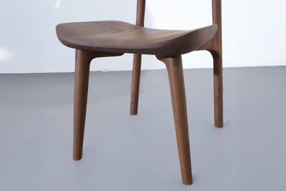Cove Chair - Ice Brown Stained White Ash