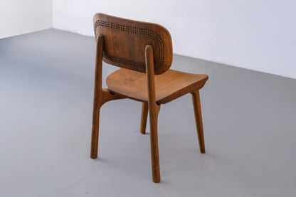 Cove Chair - Ice Brown Stained White Ash